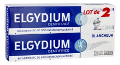 Pierre Fabre Oral Care Elgydium Dentifrice Blancheur - Offre Sp&eacute;ciale Duo 2 x 75 ml