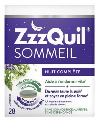 ZzzQuil Sommeil Nuit Compl&egrave;te 28 Jours 28 Comprim&eacute;s