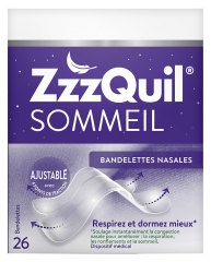 ZzzQuil Sommeil Bandelettes Nasales 20 Unit&eacute;s