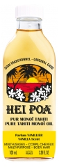 Hei Poa Pur Mono&iuml; Tahiti Hydratant Nourrissant - Parfum Vanillier 100 ml