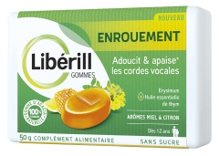 Lib&eacute;rill Gommes Enrouement Adoucit et Apaise 50 g