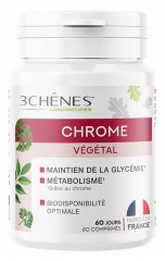 Les 3 Ch&ecirc;nes Chrome V&eacute;g&eacute;tal Glyc&eacute;mie 60 Comprim&eacute;s