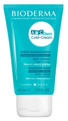 Bioderma Abcderm Cr&egrave;me Cold Cream Hydratante B&eacute;b&eacute; Visage et Corps 45 ml