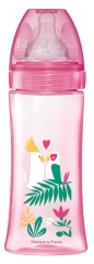 Dodie Biberon Initiation+ 330 ml Bleu +6 Mois T&eacute;tine Ronde 3 Vitesses D&eacute;bit 3