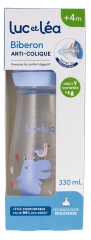 Luc et L&eacute;a Ergosense Biberon Anti-Colique D&eacute;bit Variable 330 ml D&egrave;s 4 Mois