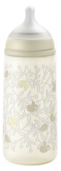 Suavinex Birdies Biberon T&eacute;tine Sym&eacute;trique L D&eacute;bit Rapide 360 ml D&egrave;s 6 Mois
