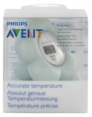 Avent Thermom&egrave;tre Num&eacute;rique Bain Chambre Bleu