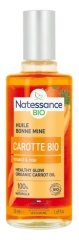 Natessance Huile Bonne Mine Carotte Visage et Cou Bio 50 ml