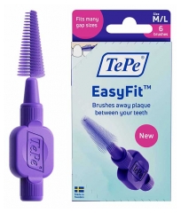 TePe EasyFit Brushes 6 Brossettes Interdentaires