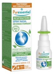 Puressentiel Spray Nasal D&eacute;congestionnant Aux He Bio - 15 ml