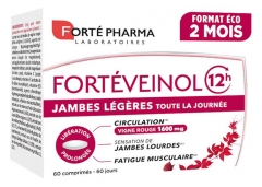 Fort&eacute; Pharma Fort&eacute;veinol 12H - 60 Comprim&eacute;s &agrave; Lib&eacute;ration Prolong&eacute;e