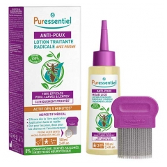 Puressentiel Lotion Traitante Anti-Poux Avec Peigne - 100 ml