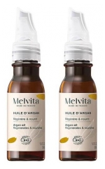 Huile v&eacute;g&eacute;tale d'Argan Bio - Lot de 2 flacons de 50 ml