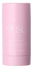 Musc Intime D&eacute;odorant Solide Parfum&eacute; Musc Blanc 50 g