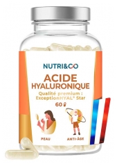 Nutri&Co l'Acide Hyaluronique Onagre & Bourrache Peau et Anti-&Acirc;ge 60 G&eacute;lules