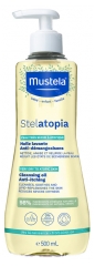 Mustela Stelatopia Huile Lavante au Tournesol Bio Peau &agrave; Tendance Atopique 500 ml