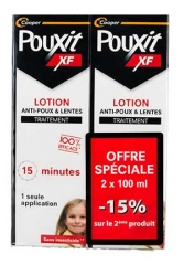 Pouxit Lotion Traitement Anti-Poux & Lentes 2 x 100 ml