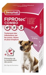 Advantage 40 Solution Antiparasitaire Pour Chiens De Moins De 4kg - 4 Pipettes