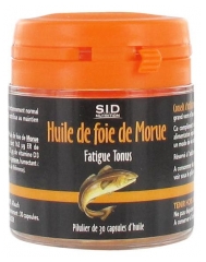 S.I.D Nutrition Huile de Foie de Morue 30 Capsules