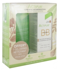 Noreva Actipur : Peaux &agrave; Probl&egrave;mes BB Cr&egrave;me 30 ml + Gel Dermo-Nettoyant 100 ml Offert