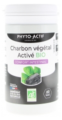 Phyto-Actif Charbon V&eacute;g&eacute;tal Activ&eacute; Bio 60 G&eacute;lules