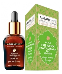 Arganicare Huile de Macadamia BIO 3-en-1
