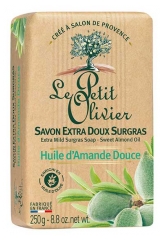 Le Petit Olivier Savon Surgras Extra Doux Huile d'Amande Douce 250 g