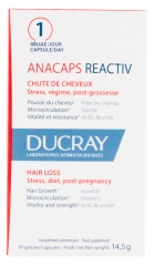 Ducray Anacaps Reactiv Chute de Cheveux 30 G&eacute;lules