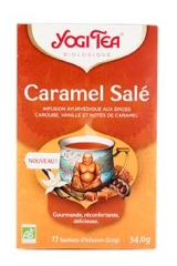 Yogi Tea Caramel Sal&eacute; Infusion Bio 17 Sachets