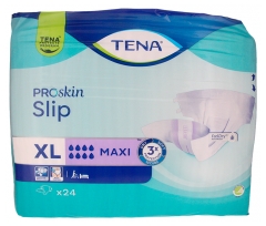 Tena ProSkin Slip Maxi Changes Complets Taille XL 24 Unit&eacute;s