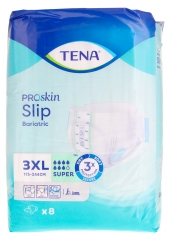 Tena ProSkin Slip Bariatric Super Taille 3XL Changes Complets 8 Unit&eacute;s