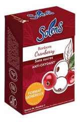 Solens Bonbons Cranberry Sans Sucres 66 g