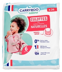 Carryboo Culotte &Eacute;cologique T6 (16-30 Kg) x 26