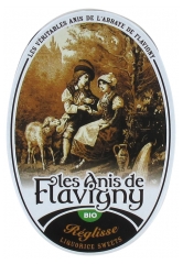 Les Anis de Flavigny Bo&icirc;te Ovale 50 g R&eacute;glisse Bio