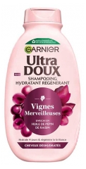 Garnier Ultra Doux Vignes Merveilleuses Shampoing Hydratant R&eacute;g&eacute;n&eacute;rant Cheveux D&eacute;shydrat&eacute;s 250 ml 