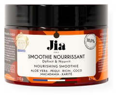 Jia Paris For My Curls Masque Smoothie Nourrissant Cheveux Ondul&eacute;s Boucl&eacute;s Fris&eacute;s et Cr&eacute;pus 230 g