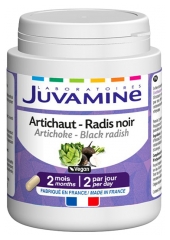 Juvamine Artichaut Radis Noir 120 G&eacute;lules
