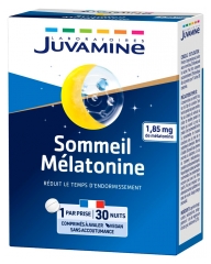 Juvamine Sommeil M&eacute;latonine 30 Comprim&eacute;s &agrave; Avaler