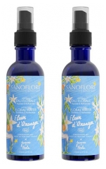 Eau Florale de N&eacute;roli Bio Sanoflore - Lot de 2 x 200 ml