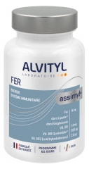 Alvityl Assimyl+ Fer &Eacute;nergie et Syst&egrave;me Immunitaire 60 G&eacute;lules