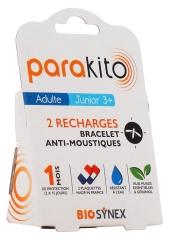 Bracelet Anti-Moustiques &agrave; Base de Plantes et Huiles Essentielles - Rechargeable