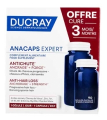 Ducray Anacaps Antichute de Cheveux Progressive 90 G&eacute;lules