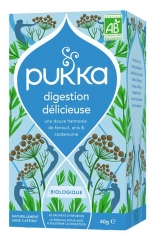 Pukka Digestion D&eacute;licieuse Infusion Bio 20 Sachets