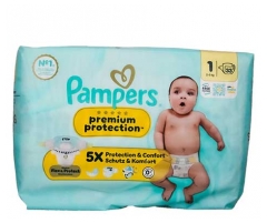 Pampers Premium Protection T1 33 Couches 2-5 kg
