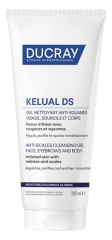 Ducray Kelual DS Gel Nettoyant Anti-Squames R&eacute;gulateur Apaisant 200 ml