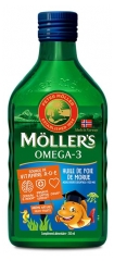 M&ouml;ller's Mollers Huile de Foie de Morue Liquide Ar&ocirc;me Naturel Multi-Fruits 250 ml