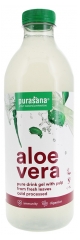 Purasana Alo&eacute; Vera Gel &agrave; Boire avec Pulpe Biologique 1 Litre