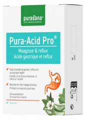 Purasana Pura-Acid Pro Acide Gastrique et Reflux 20 Comprim&eacute;s &agrave; M&acirc;cher 