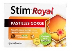 Nutreov Stim Royal Pastilles Gorge 24 Pastilles &agrave; Sucer