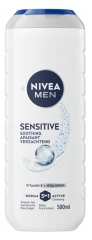 Nivea Men Sensitive Gel Douche 3en1 Corps Visage et Cheveux 500 ml